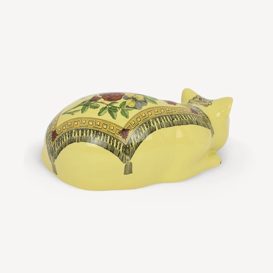 Fornasetti Multicolour Cat Mantellato Decorative Collectible