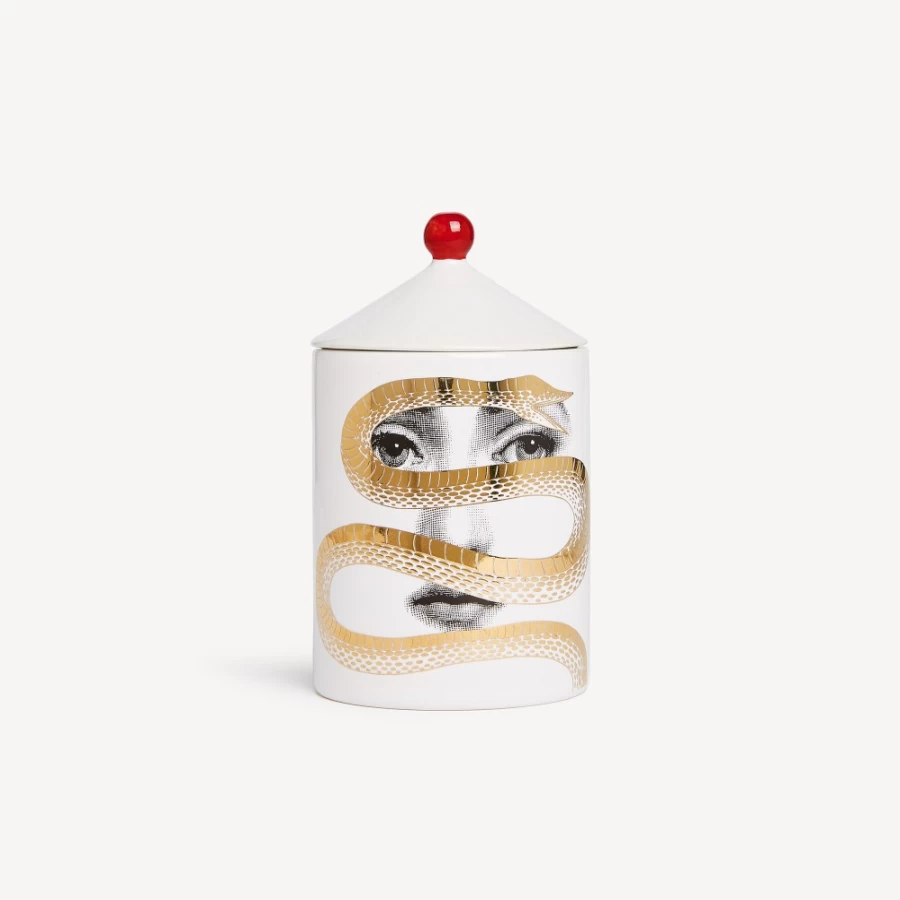 Fornasetti Scented Candle 'Peccato Originale' - Frutto Proibito Fragrance - Multicolour Home Decor